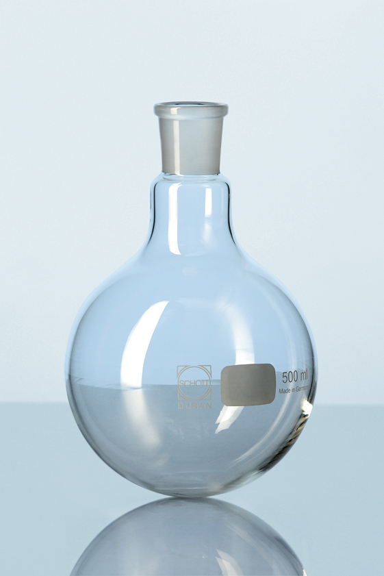 Rondbodemkolf 250 ml. NS 34/35