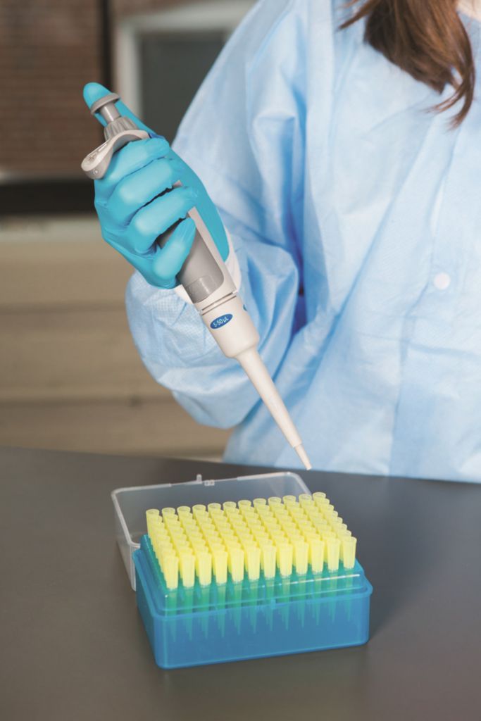 Pipettips geel 1 - 200 µl / 2 x 96 stuks