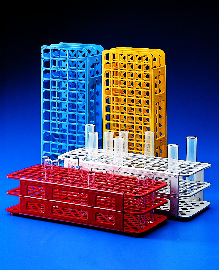 Reageerbuisrek PP 4x10 posities 25mm