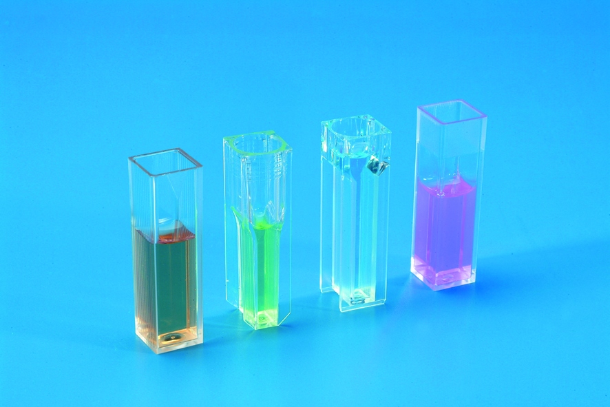 Cuvet optisch glas weglengte 10 mm