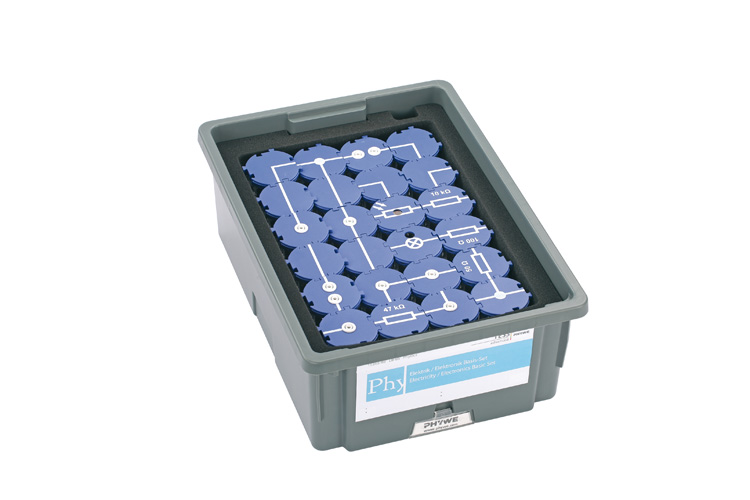 PHYWE Elektr. bouwelementen basisset