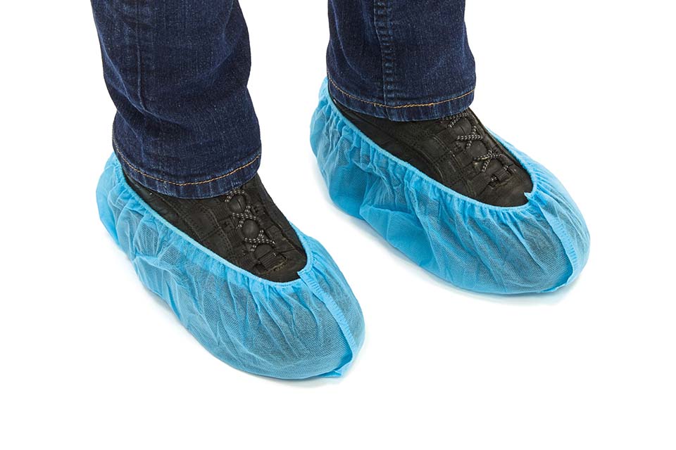 Schoenovertrek non-woven, antislip