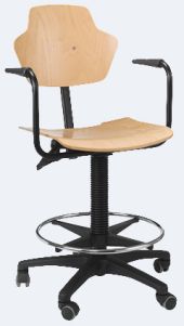 Spirit 1501 werkstoel beuken