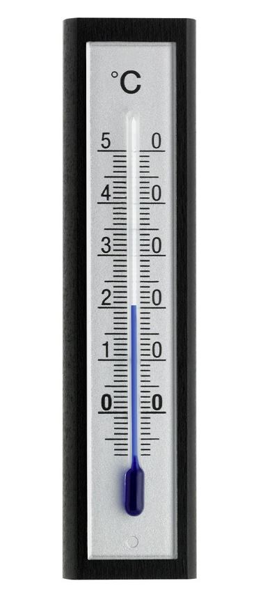 TFA Analoge binnenthermometer beukenhout