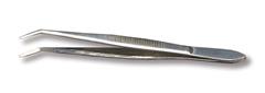 Pincet met gebogen spitse punt 115mm RVS