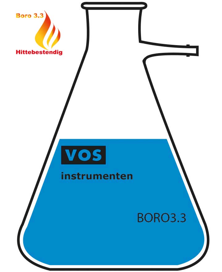 Afzuig-erlenmeijer boro3.3 VOS glas