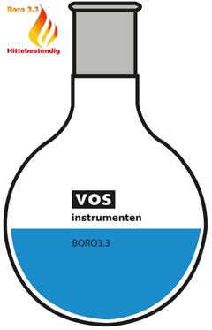 Rondbodemkolf met slijpstuk NS14/23 50ml